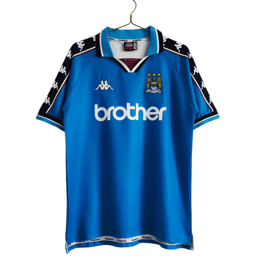 1997/1999 Manchester City Brother Home Retro Kit - ClassicKits433 - GovintageJersey