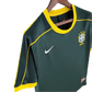 1998 Brazil - goalkeeper dark green Retro kit - GovintageJersey