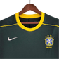 1998 Brazil - goalkeeper dark green Retro kit - GovintageJersey