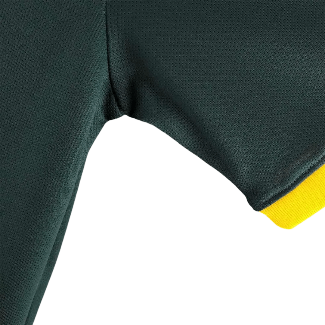 1998 Brazil - goalkeeper dark green Retro kit - GovintageJersey