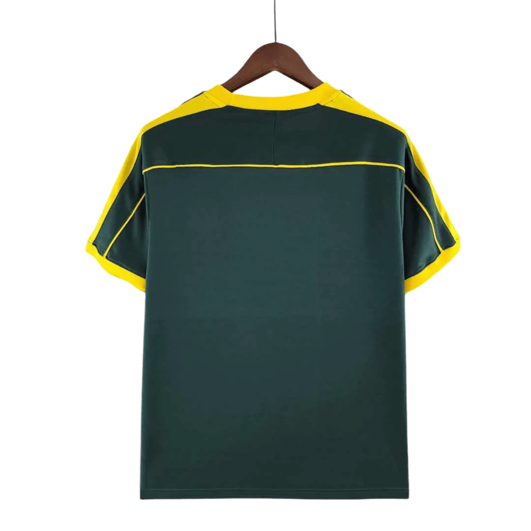 1998 Brazil - goalkeeper dark green Retro kit - GovintageJersey