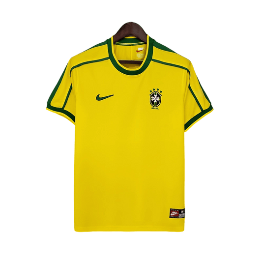 1998 Brazil World Cup Retro Kit - ClassicKits433 - GovintageJersey