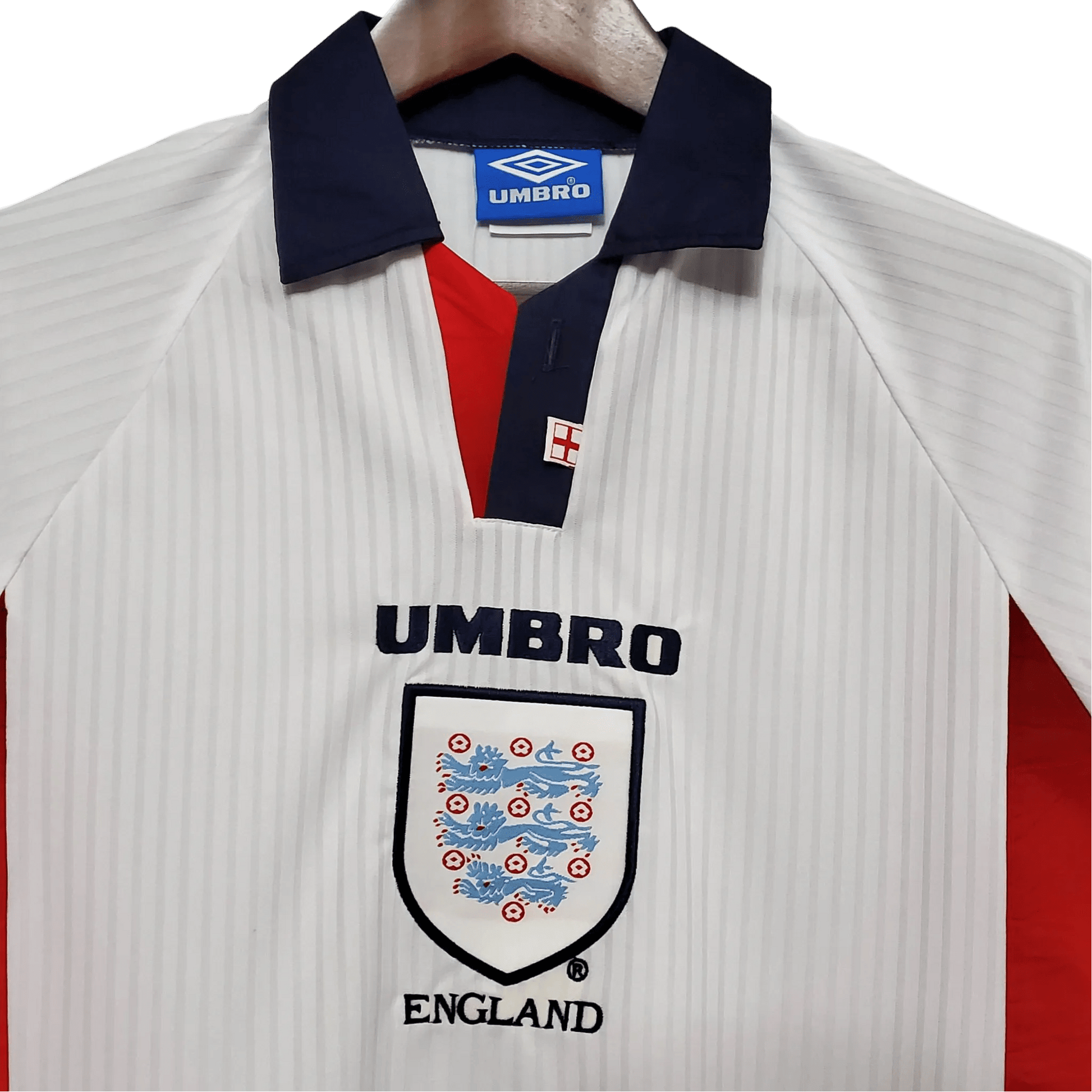 1998 England - Home Retro Kit - Long Sleeves - GovintageJersey