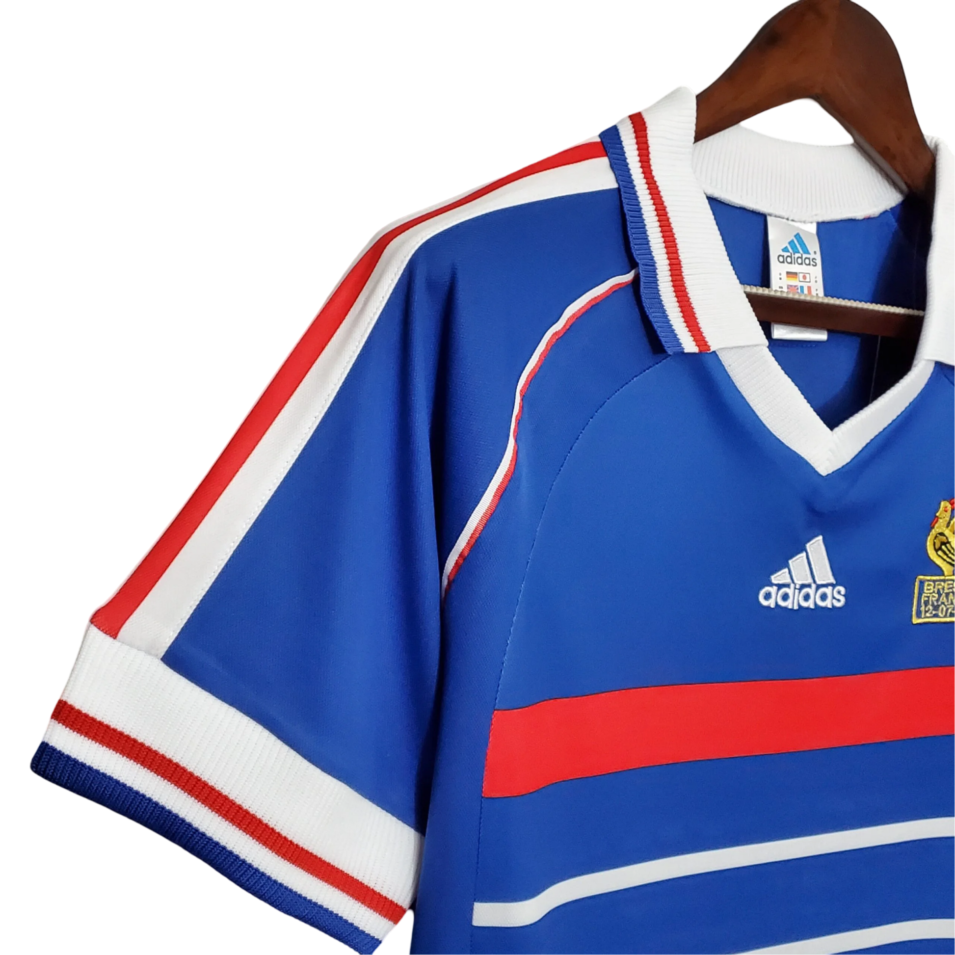 1998 France World Cup Home Retro Jersey - GovintageJersey