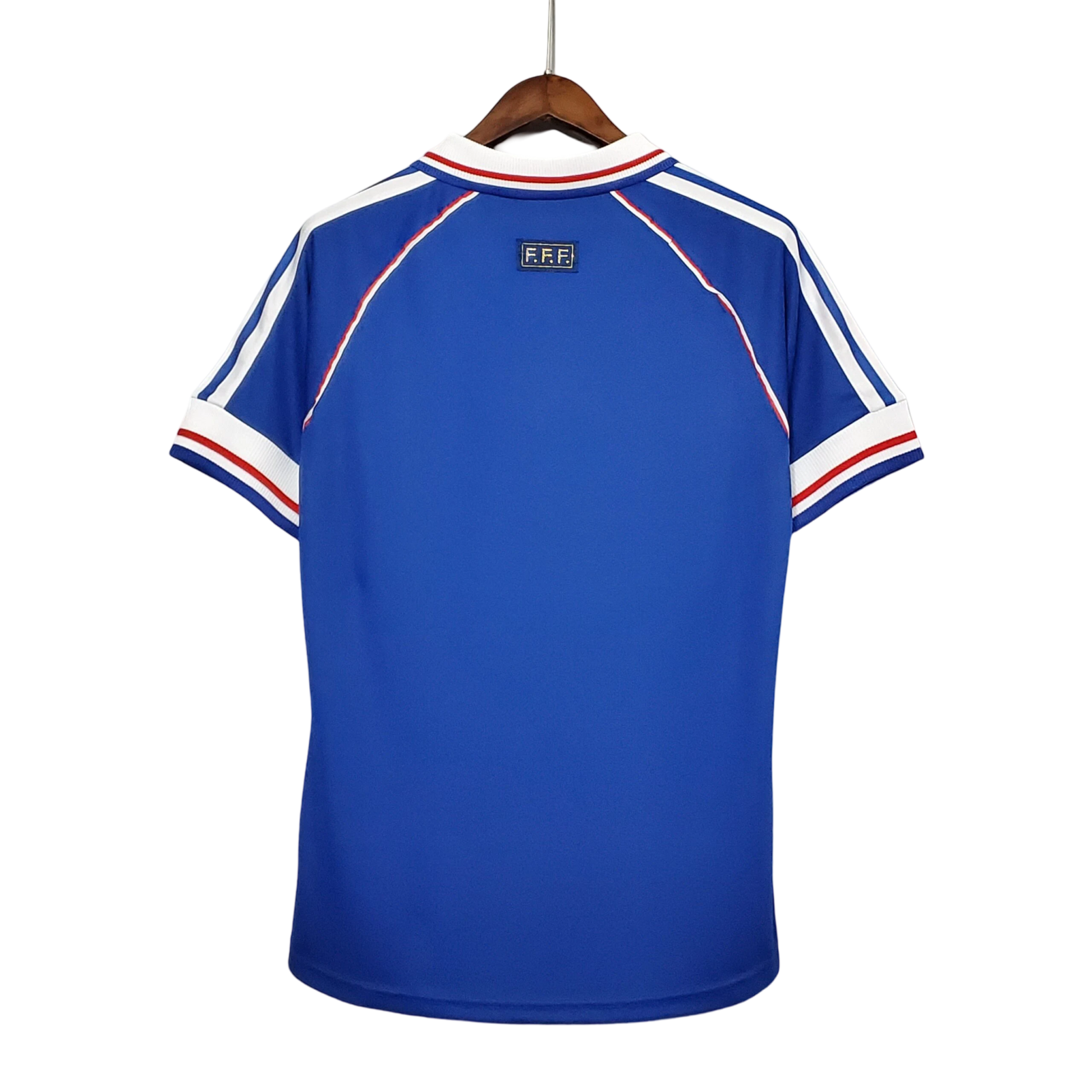 1998 France World Cup Home Retro Jersey - GovintageJersey