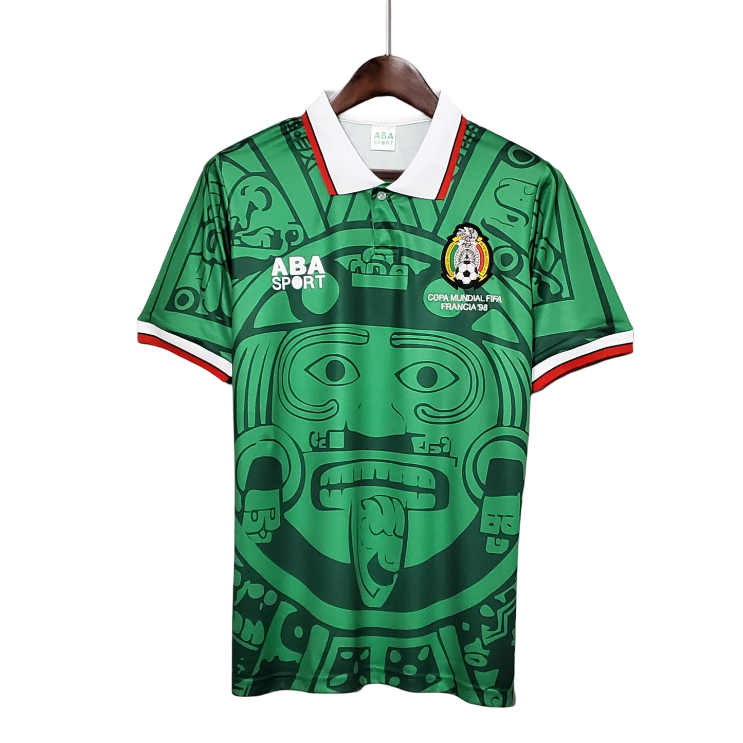 1998 Mexico World Cup Jersey Home Retro - GovintageJersey