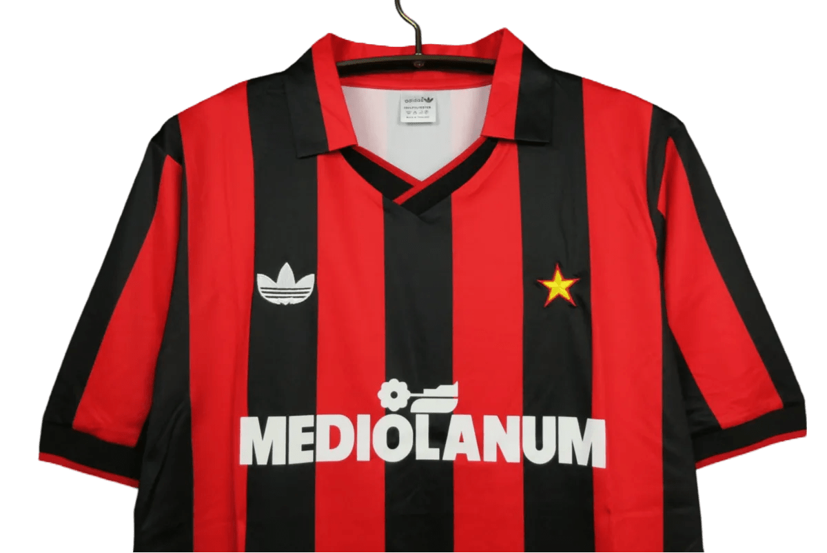 1998/1999 AC Milan MEDIOLANUM - Home Retro Kit - GovintageJersey