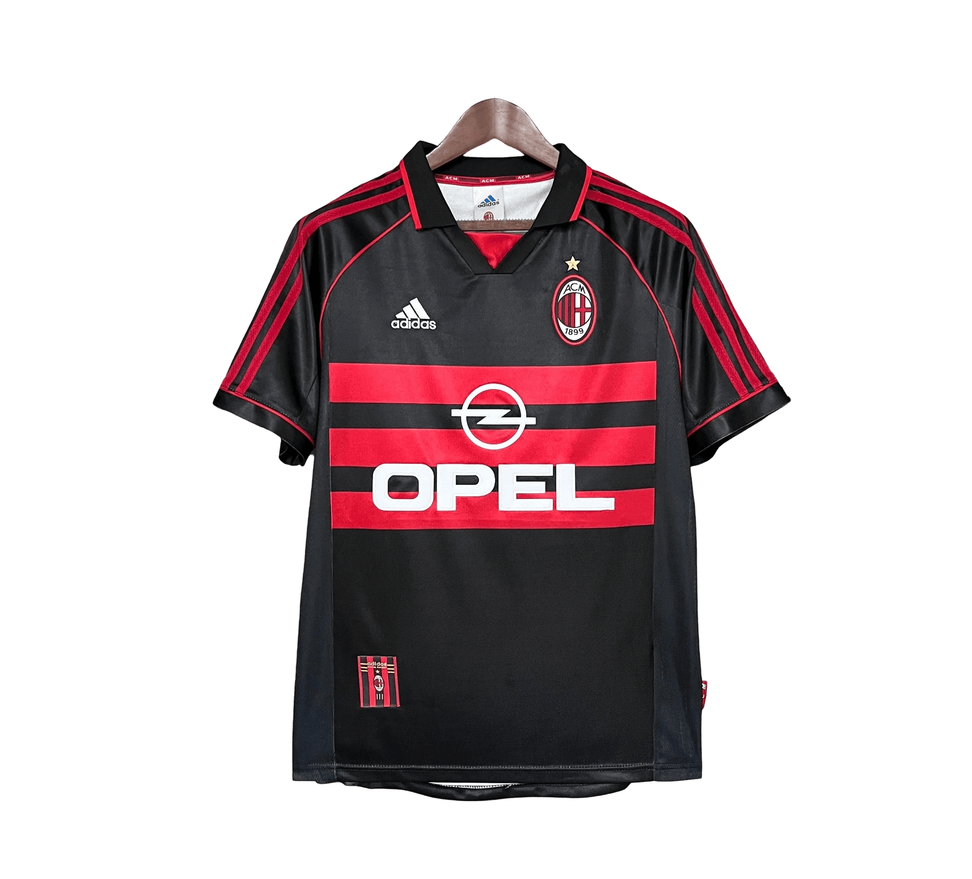 1998/1999 AC Milan Retro Kit - OPEL Third Kit at GoVintageJersey Store