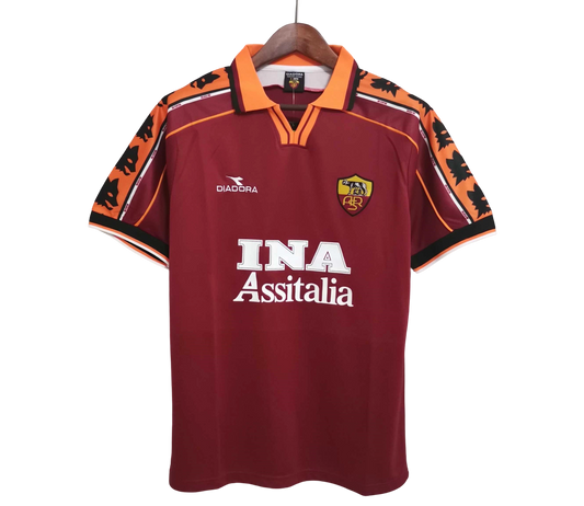 1998/1999 AS ROMA INA Assitalia Home Retro Kit - ClassicKits433 - GovintageJersey