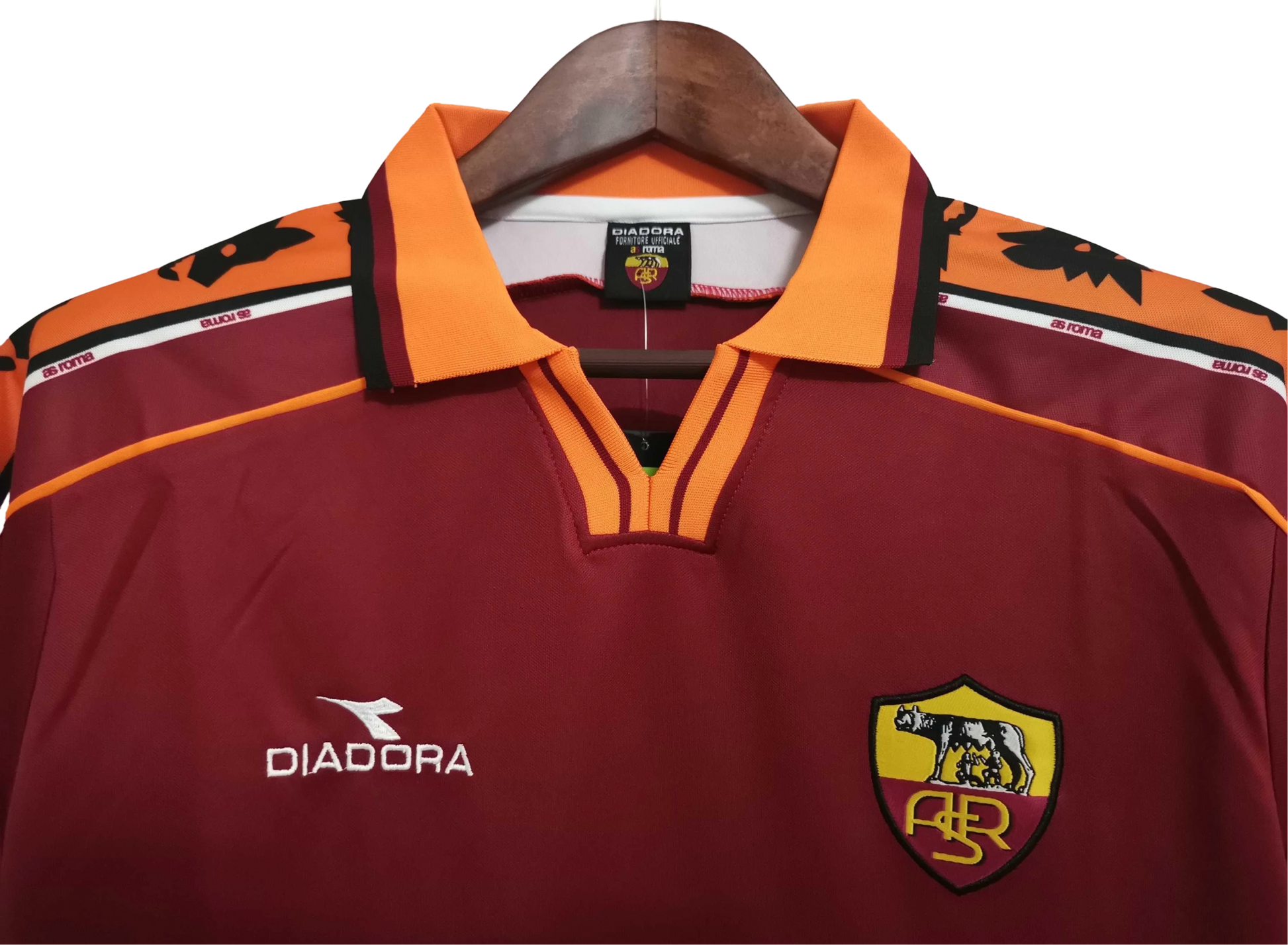 1998/1999 AS ROMA INA Assitalia Home Retro Kit - ClassicKits433 - GovintageJersey