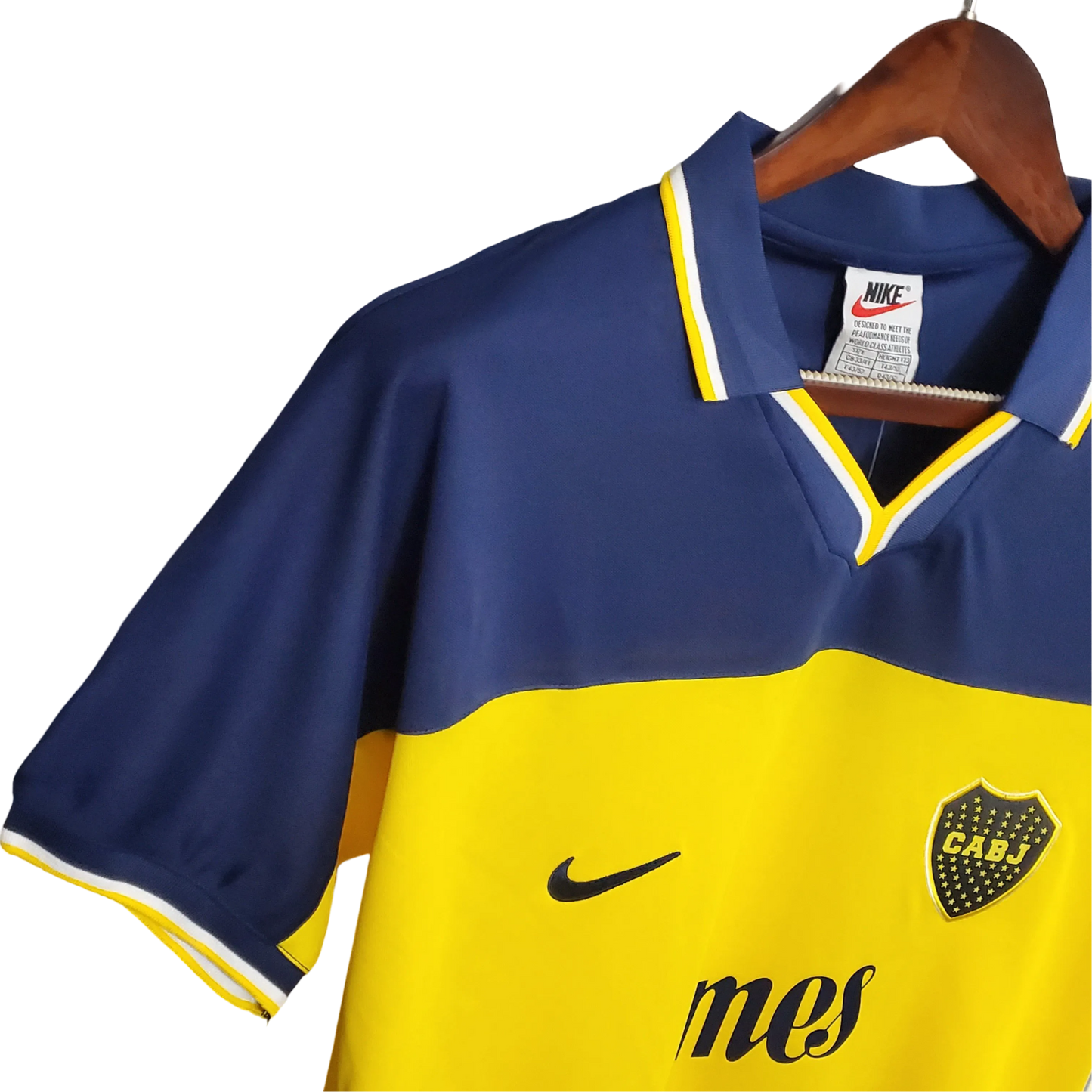 1998/1999 Boca Juniors Quilmes - Home Retro Jersey - GovintageJersey