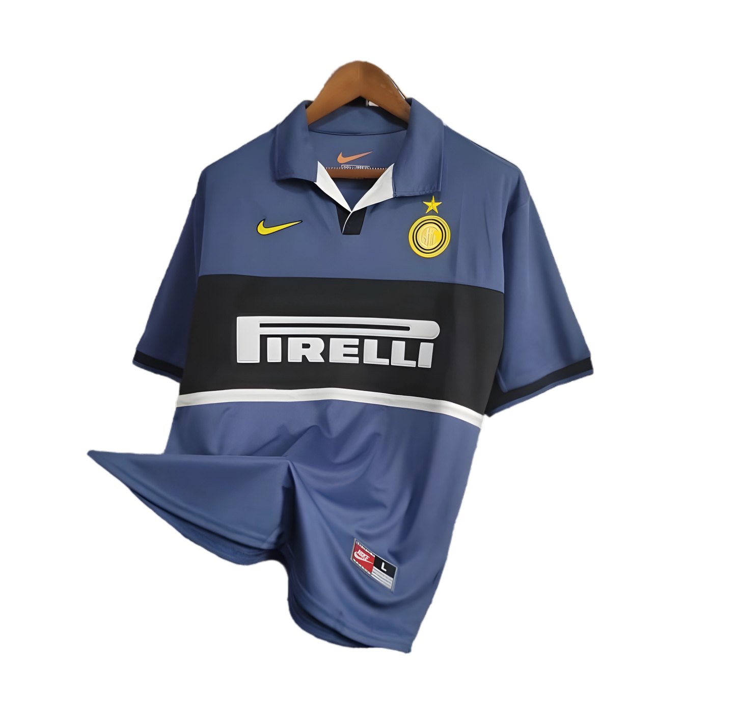 1998/1999 Inter Milan PIRELLI Third Blue Retro Kit - ClassicKits433 - GovintageJersey