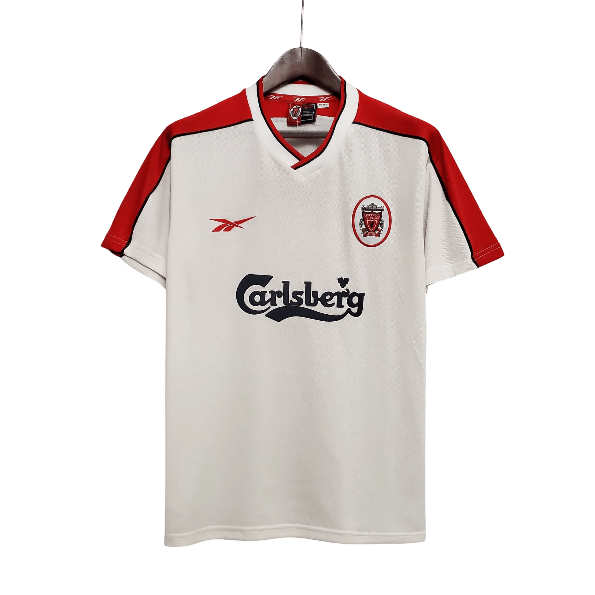 1998/1999 LiverpooI Carlsberg - White Away Retro Kit - ClassicKits433 - GovintageJersey