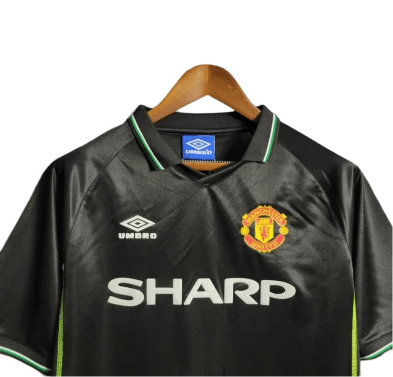 1998/1999 Manchester United SAHRP - Black Third Retro Kit - ClassicKits433 - GovintageJersey