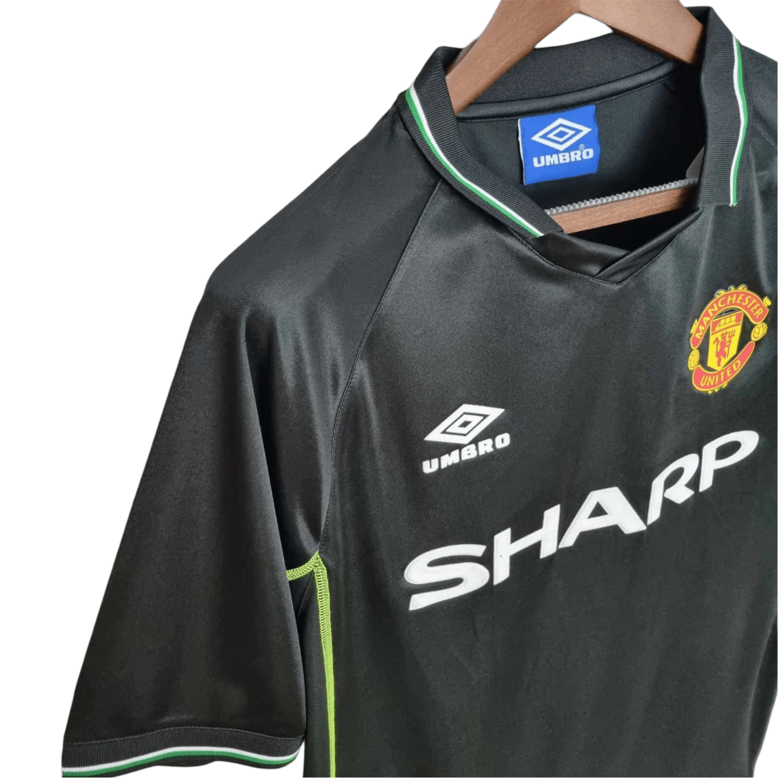 1998/1999 Manchester United SAHRP - Black Third Retro Kit - ClassicKits433 - GovintageJersey