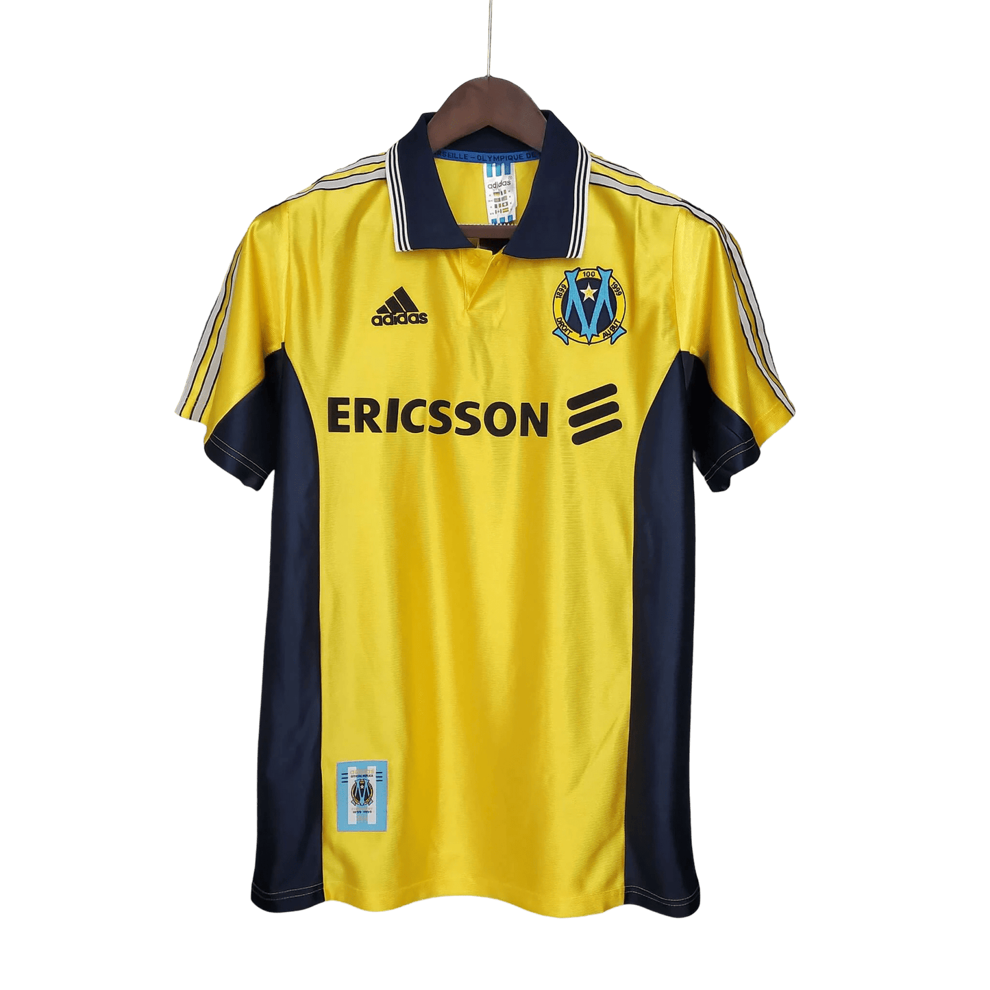 1998/1999 Olympique de Marseille Ericsson Away Retro Jersey - GovintageJersey