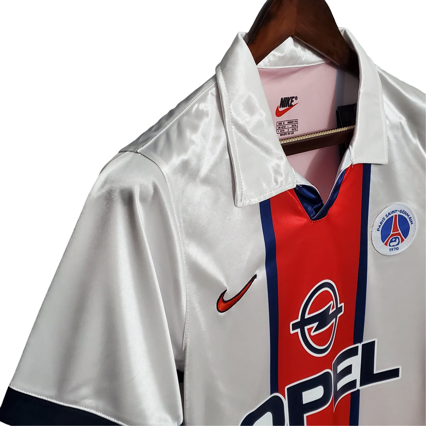 1998/1999 Paris Saint Germain Opel Away Retro Jersey - GovintageJersey