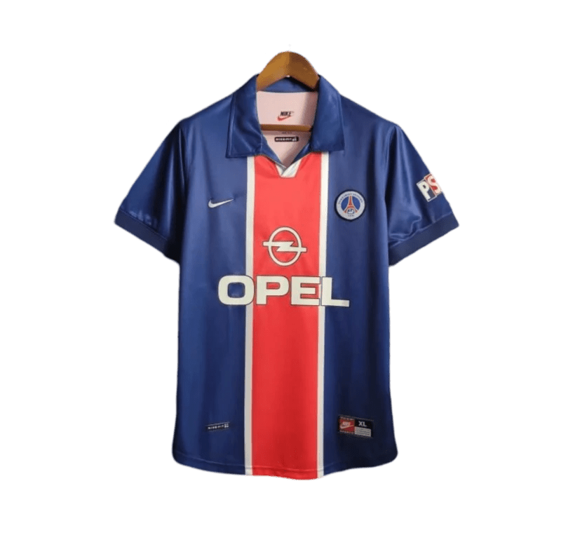 1998/1999 Paris Saint Germain Opel Home Retro Jersey - GovintageJersey