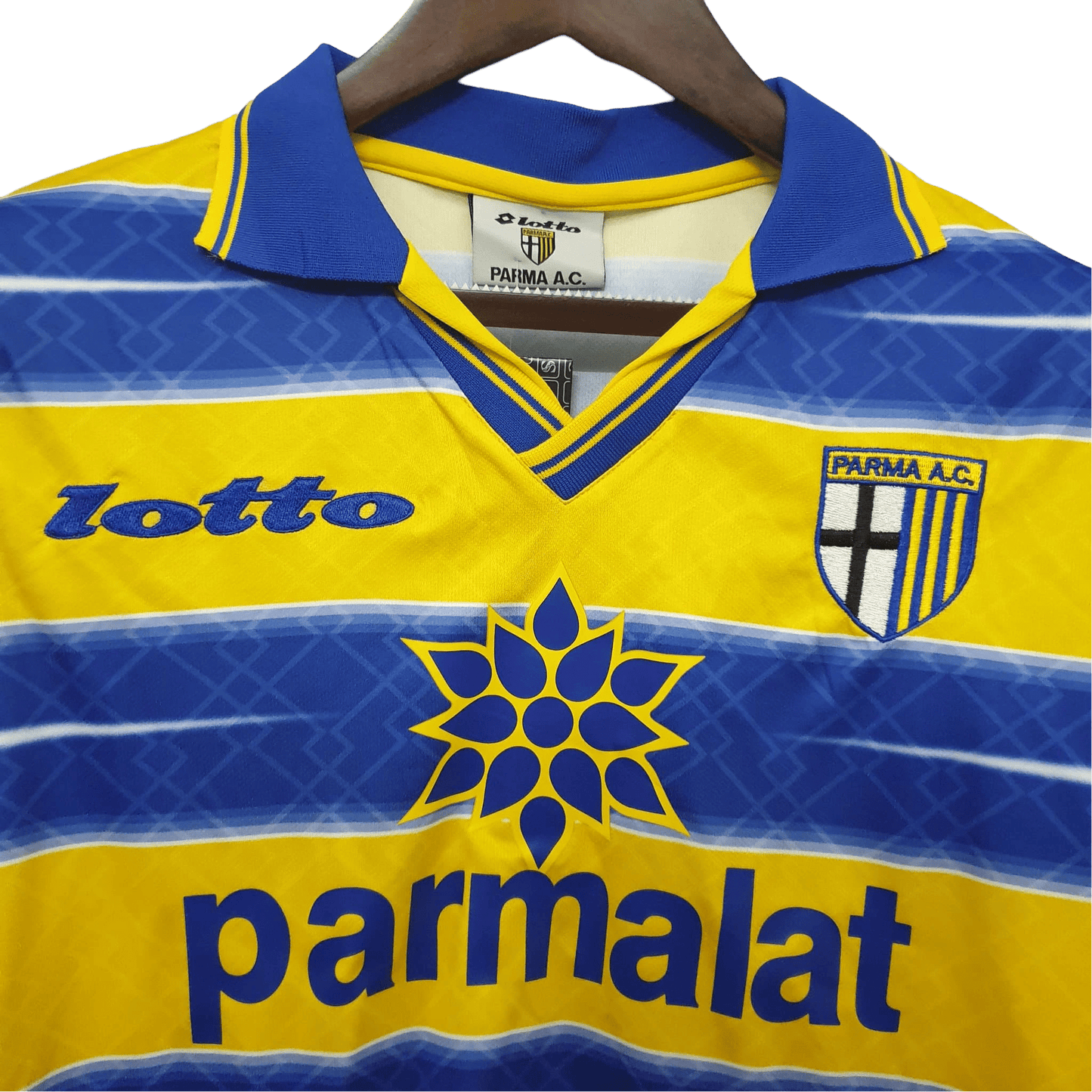 1998/1999 Parma Calcio PARMALAT LOTTO Home Retro Kit - ClassicKits433 - GovintageJersey