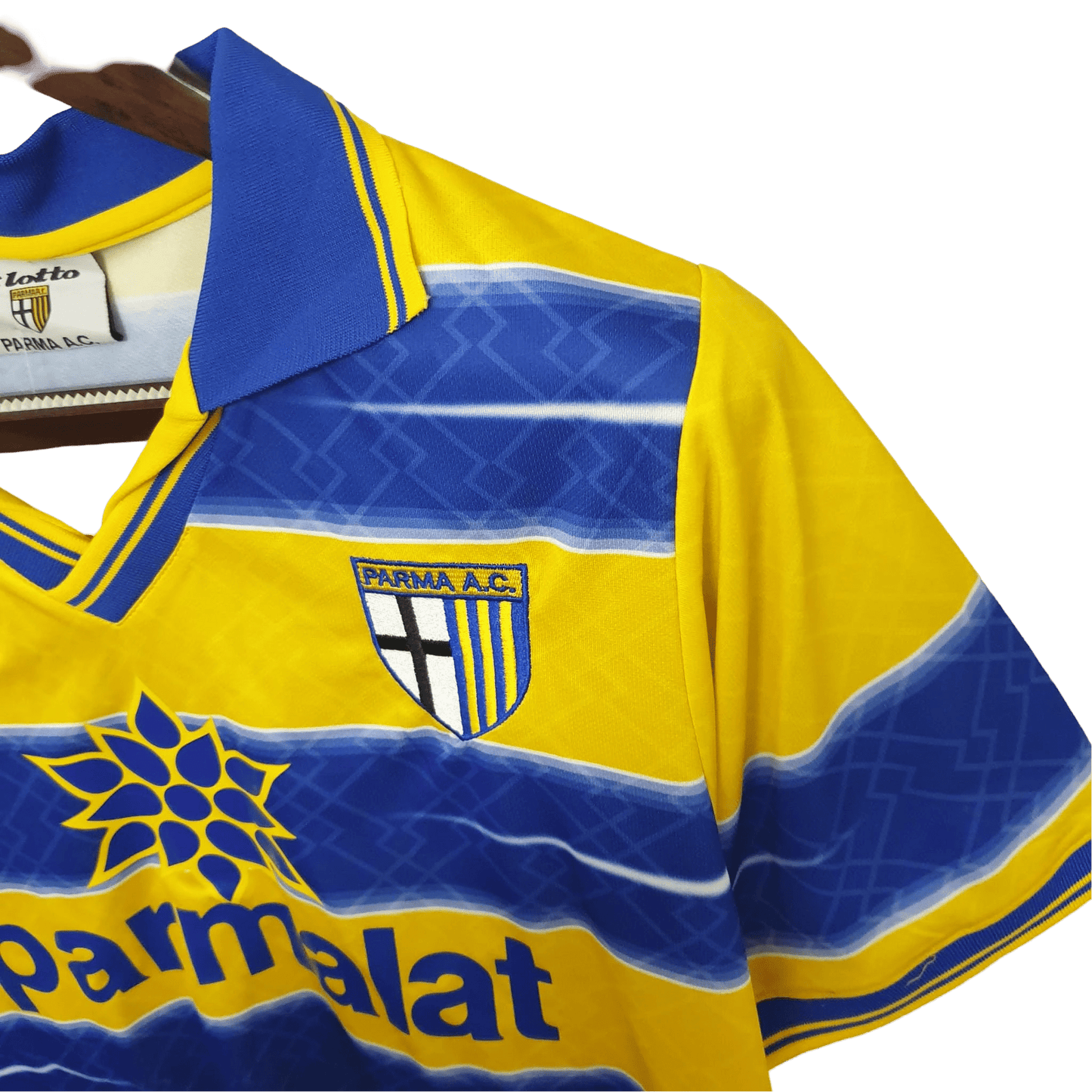 1998/1999 Parma Calcio PARMALAT LOTTO Home Retro Kit - ClassicKits433 - GovintageJersey