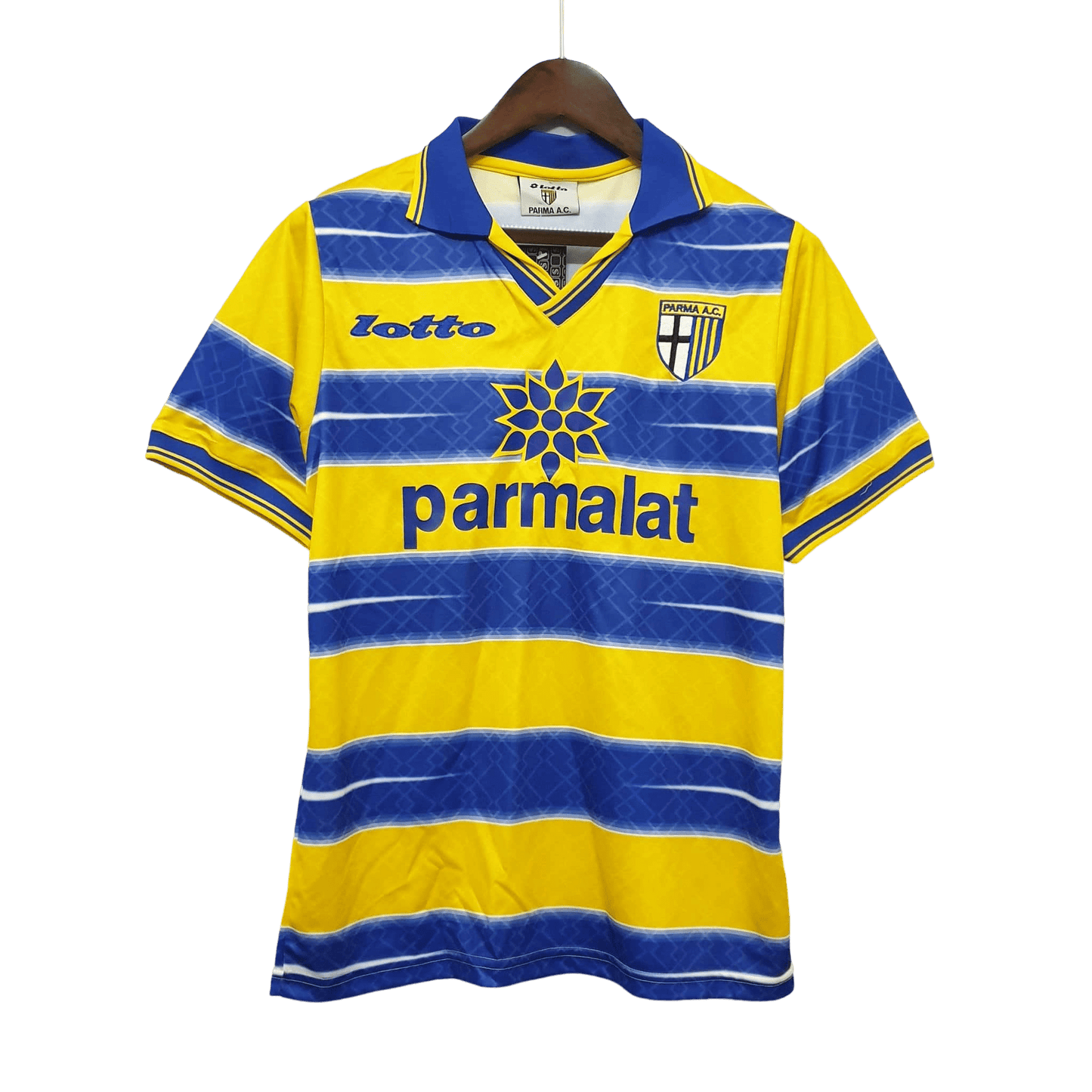 1998/1999 Parma Calcio PARMALAT LOTTO Home Retro Kit - ClassicKits433 - GovintageJersey