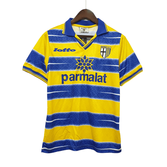 1998/1999 Parma Calcio PARMALAT LOTTO Home Retro Kit - ClassicKits433 - GovintageJersey