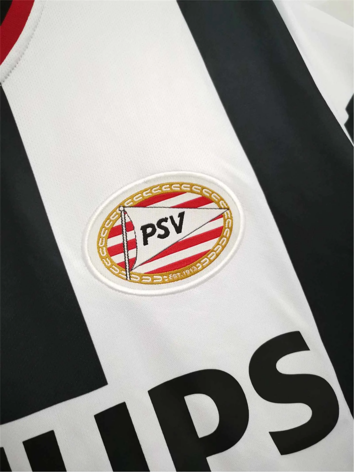 1998/1999 PSV Eindhoven Philips - Away blackwhite Retro kit - ClassicKits433 - GovintageJersey