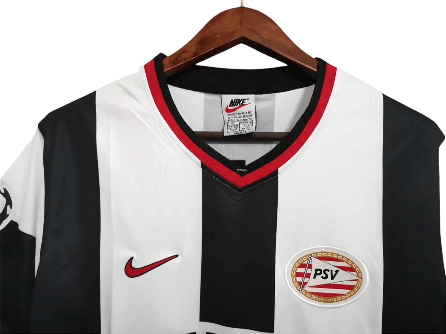 1998/1999 PSV Eindhoven Philips - Away blackwhite Retro kit - ClassicKits433 - GovintageJersey