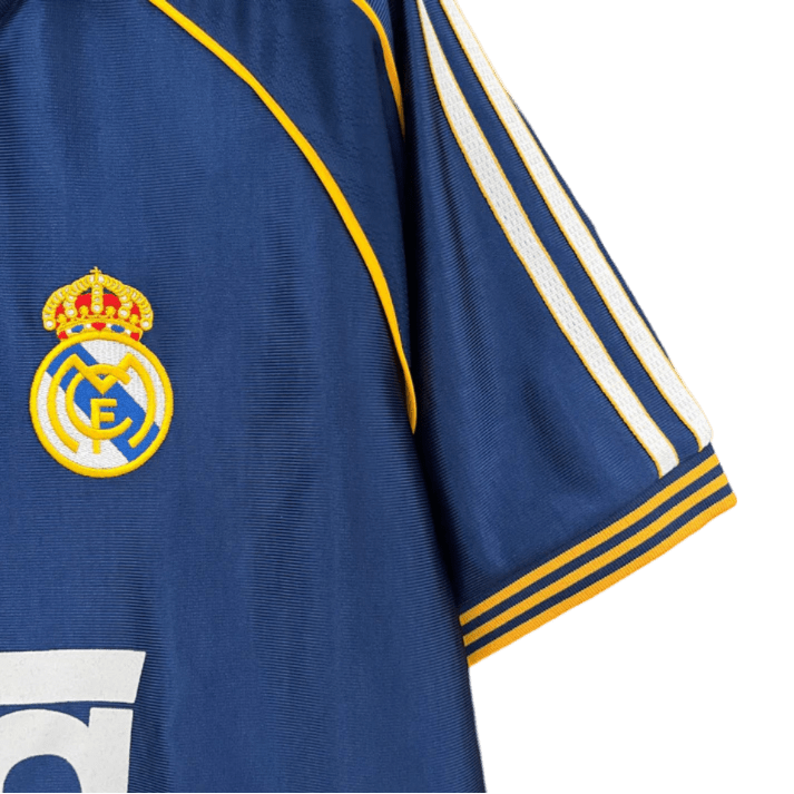 1998/1999 Real Madrid Teka Blue Third Retro Kit - ClassicKits433 - GovintageJersey