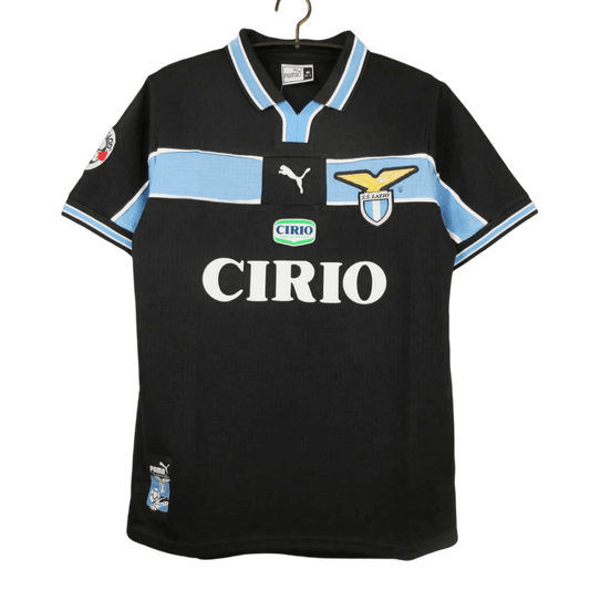 1998/2000 Lazio CIRIO Black Third Retro Kit - ClassicKits433 - GovintageJersey