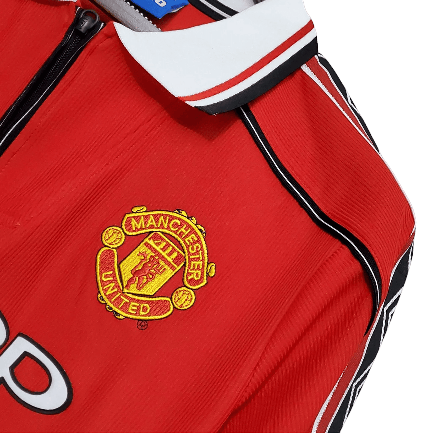 1998/2000 Manchester United SHARP - Home Retro Kit – Long Sleeve - ClassicKits433 - GovintageJersey