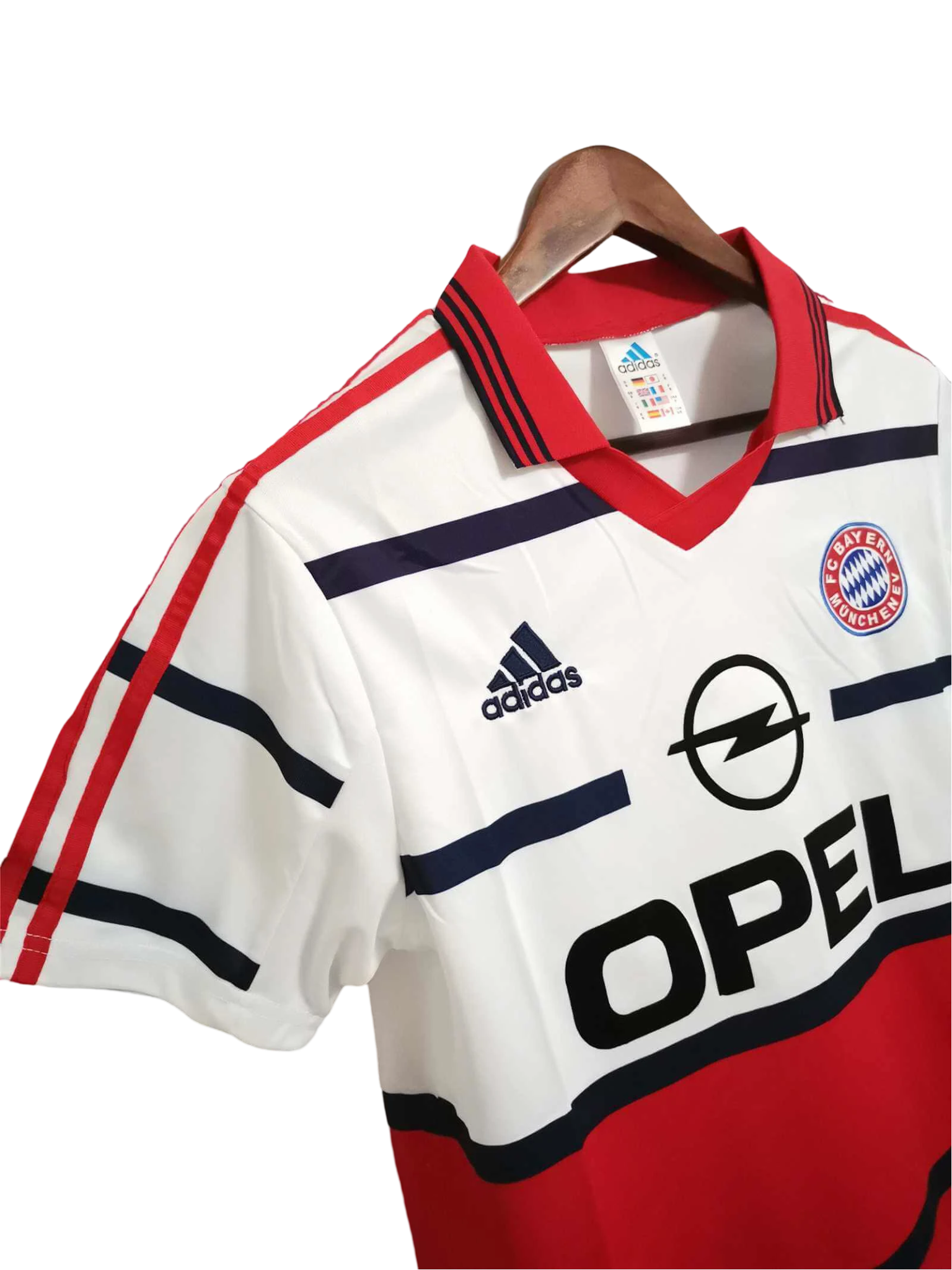 1998/2001 Bayern Munich Opel Away Retro Kit - ClassicKits433 - GovintageJersey