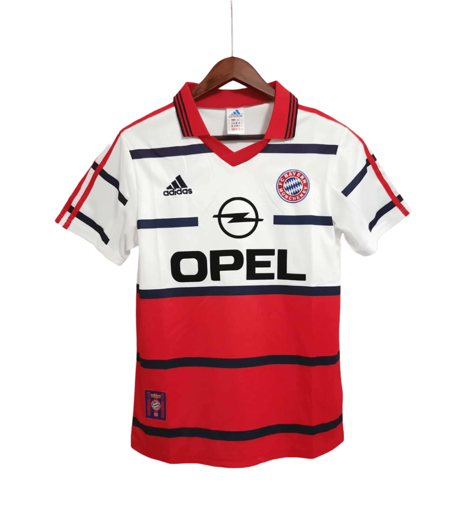 1998/2001 Bayern Munich Opel Away Retro Kit - ClassicKits433 - GovintageJersey