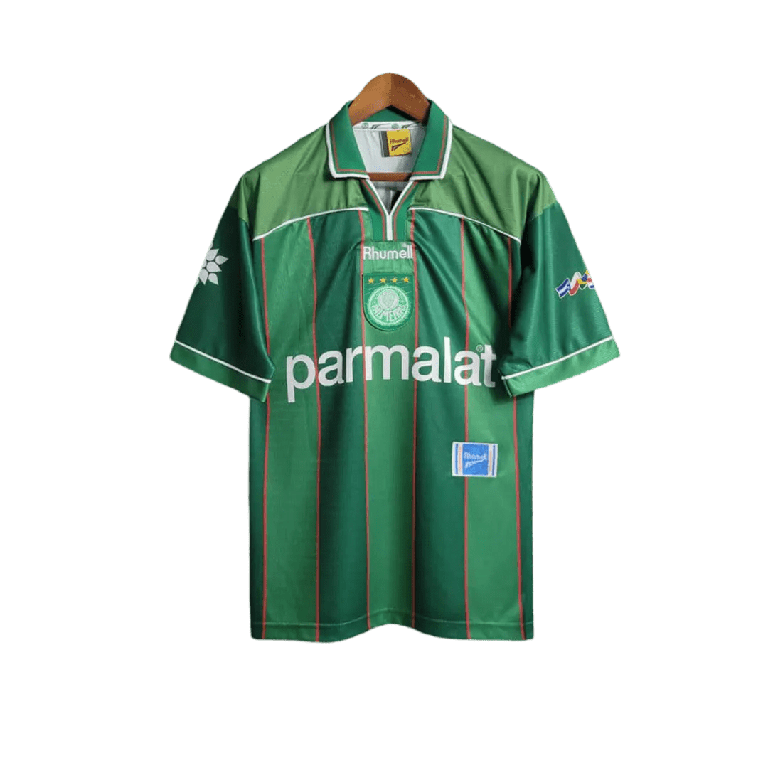 1999 Palmeiras Parmalat - Liberator Cup Champion Retro Jersey - GovintageJersey