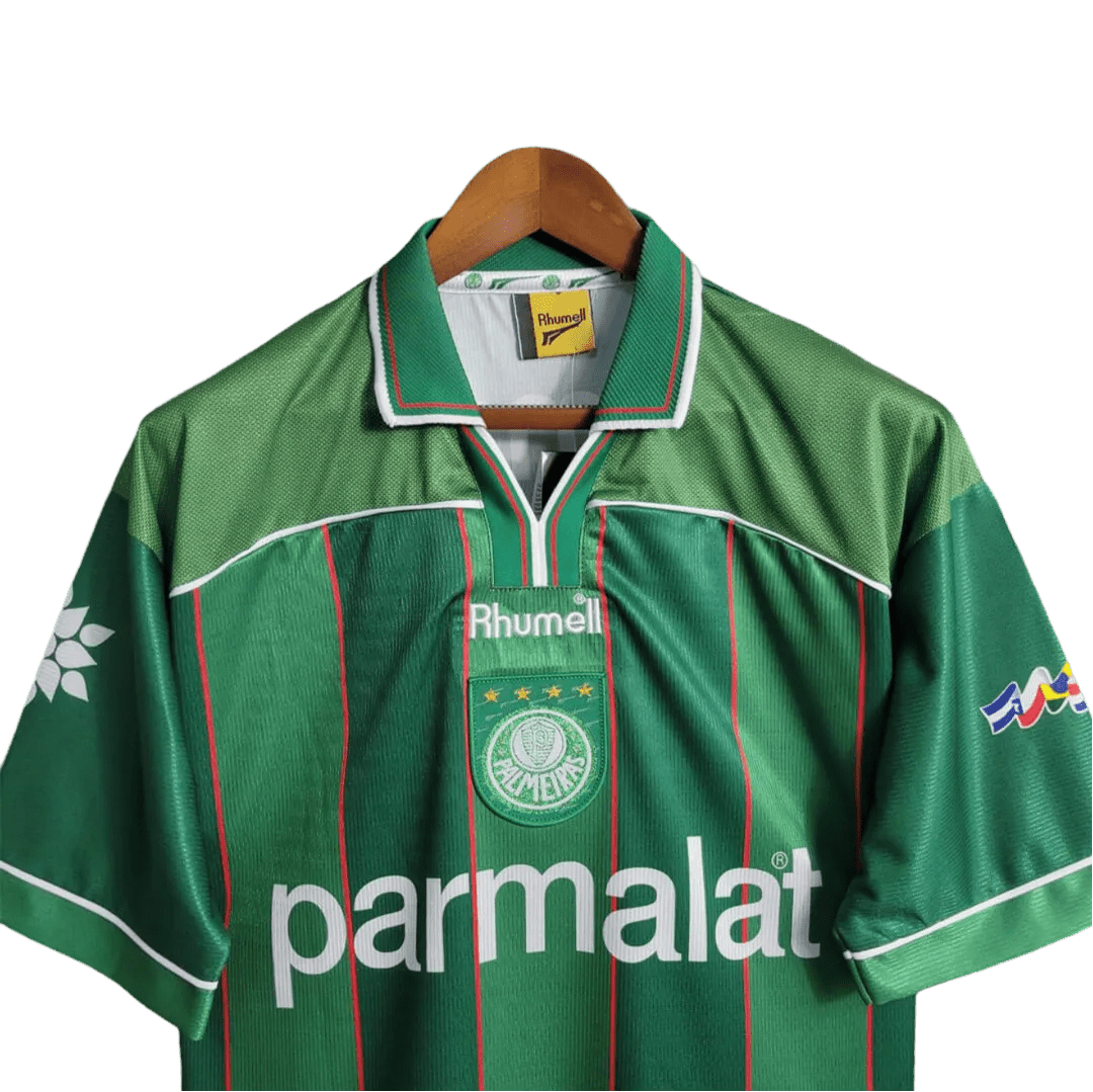 1999 Palmeiras Parmalat - Liberator Cup Champion Retro Jersey - GovintageJersey