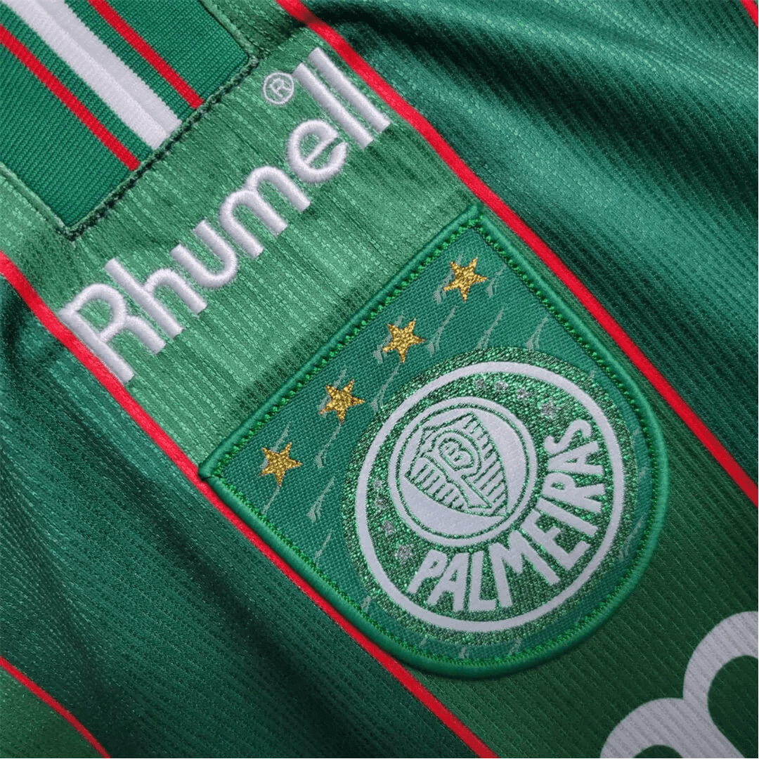 1999 Palmeiras Parmalat - Liberator Cup Champion Retro Jersey - GovintageJersey