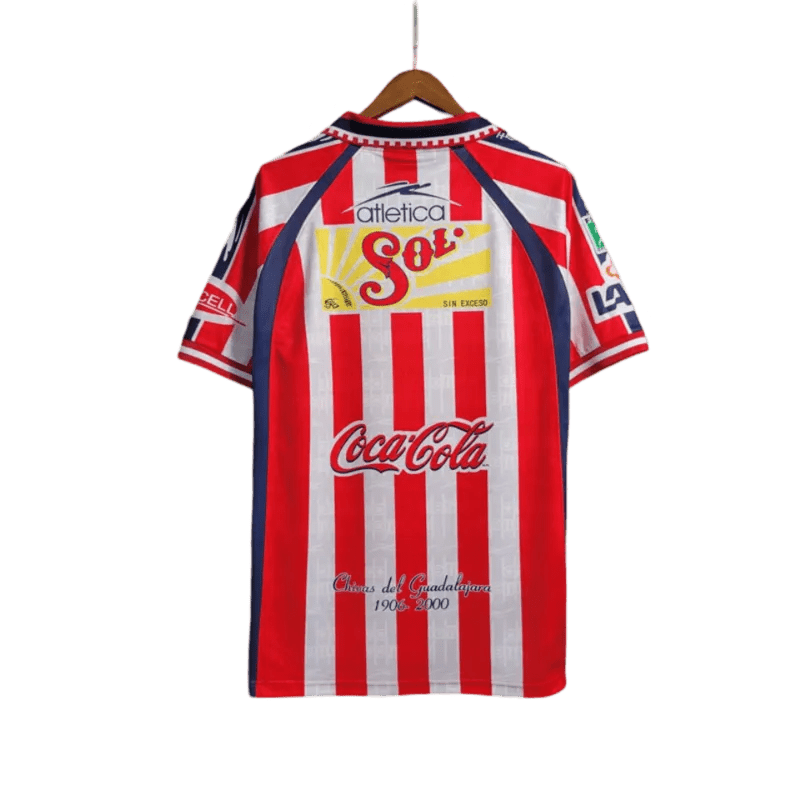 1999/2000 Chivas Guadalajara Cemento Tolteca - Home Retro Jersey - GovintageJersey