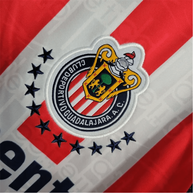 1999/2000 Chivas Guadalajara Cemento Tolteca - Home Retro Jersey - GovintageJersey