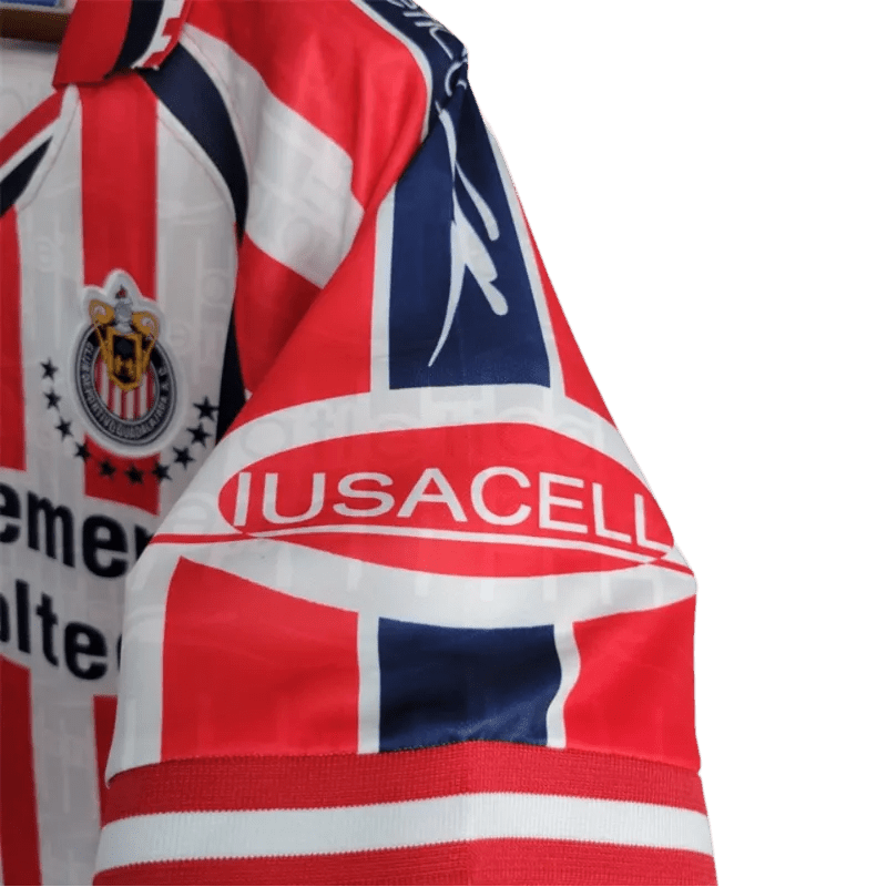 1999/2000 Chivas Guadalajara Cemento Tolteca - Home Retro Jersey - GovintageJersey