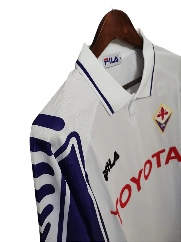 1999/2000 Fiorentina Florence TOYOTA FILA Away Retro Kit - ClassicKits433 - GovintageJersey