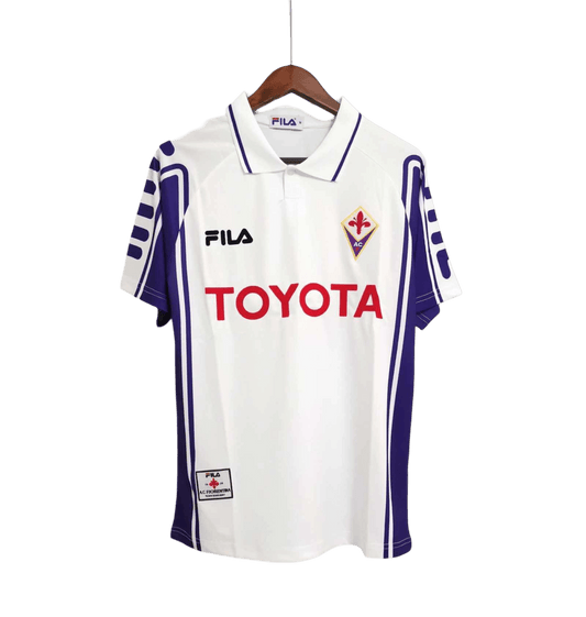 1999/2000 Fiorentina Florence TOYOTA FILA Away Retro Kit - ClassicKits433 - GovintageJersey