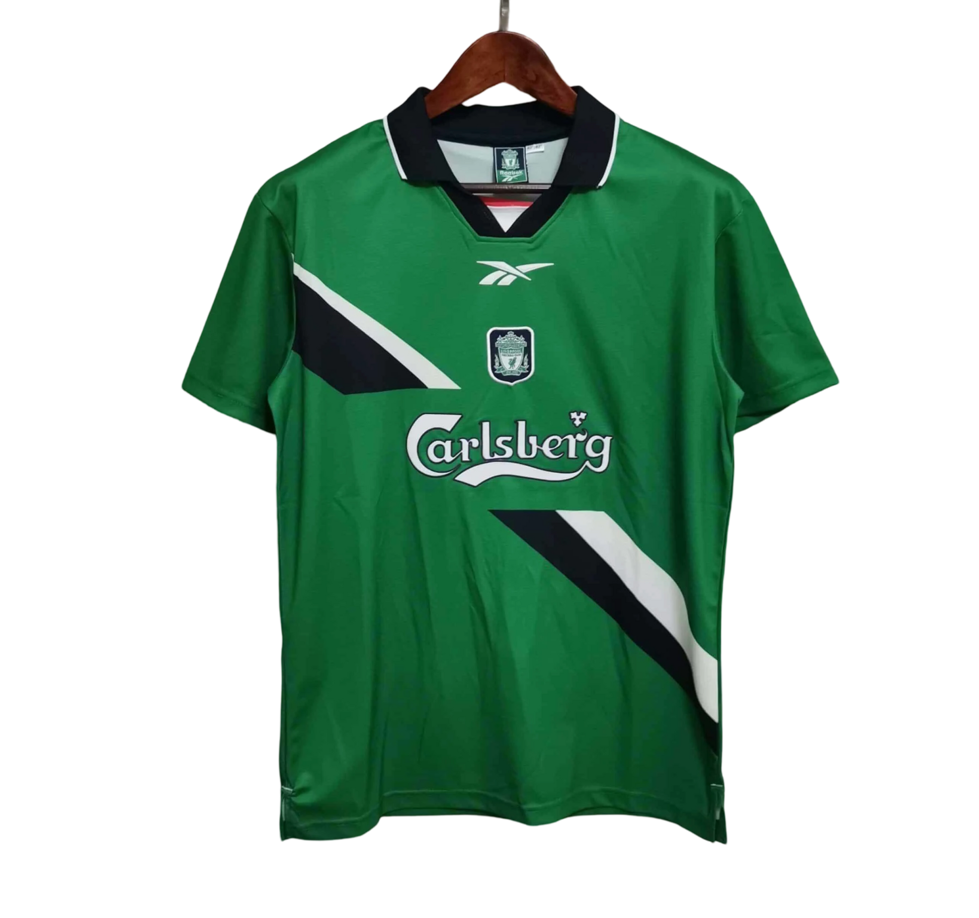 1999/2000 Liverpool Carlsberg - Green Away Retro Kit - ClassicKits433 - GovintageJersey