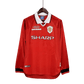 1999/2000 Manchester United SHARP - International Retro Kit – Long Sleeves - ClassicKits433 - GovintageJersey