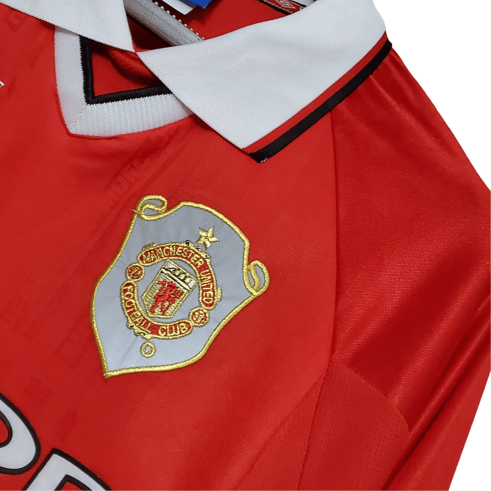 1999/2000 Manchester United SHARP - International Retro Kit – Long Sleeves - ClassicKits433 - GovintageJersey