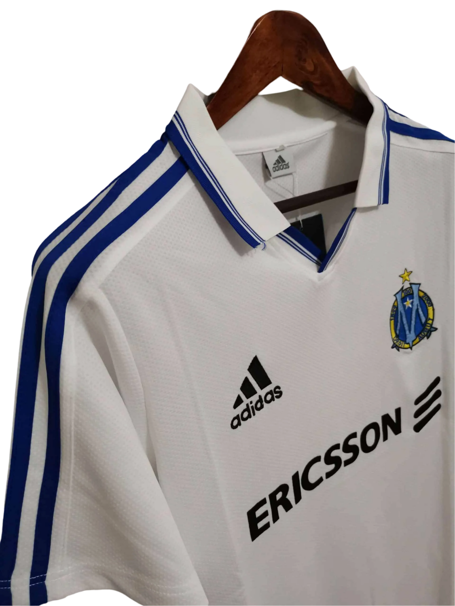 1999/2000 Olympique de Marseille Ericsson - Home Retro Jersey - GovintageJersey