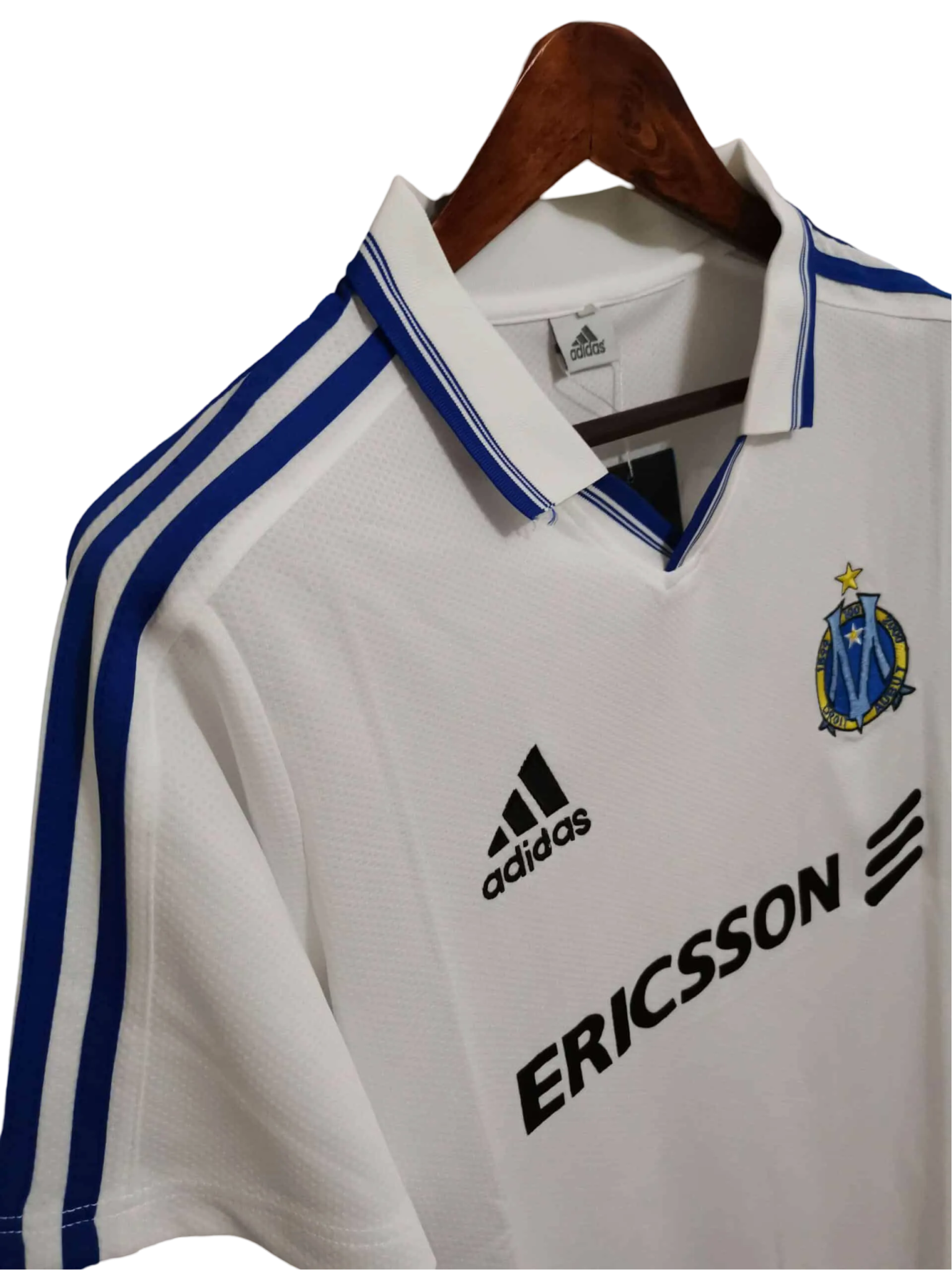 1999/2000 Olympique de Marseille Ericsson - Home Retro Jersey - GovintageJersey