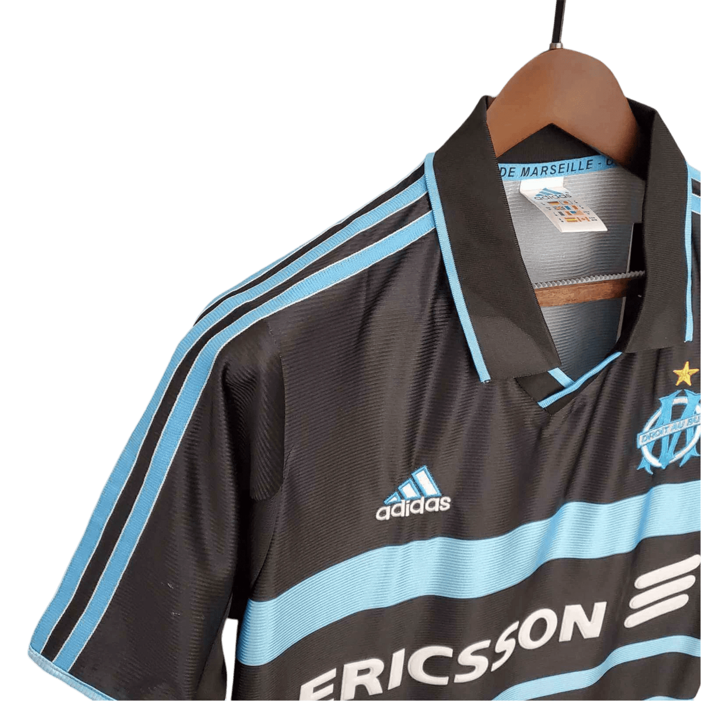 1999/2000 Olympique de Marseille Ericsson Home Retro Kit - ClassicKits433 - GovintageJersey