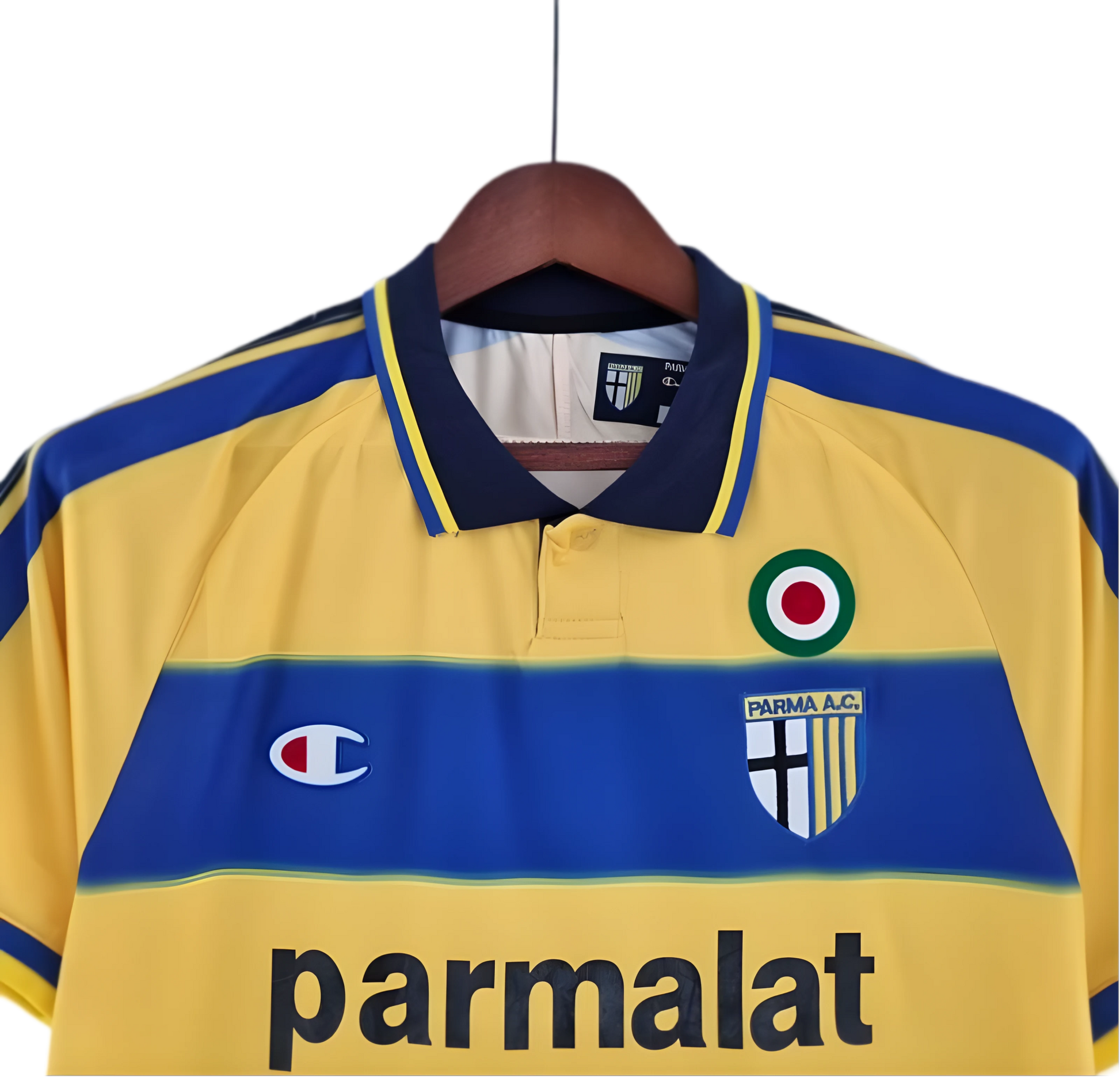 1999/2000 Parma Calcio PARMALAT Home Retro Kit - ClassicKits433 - GovintageJersey