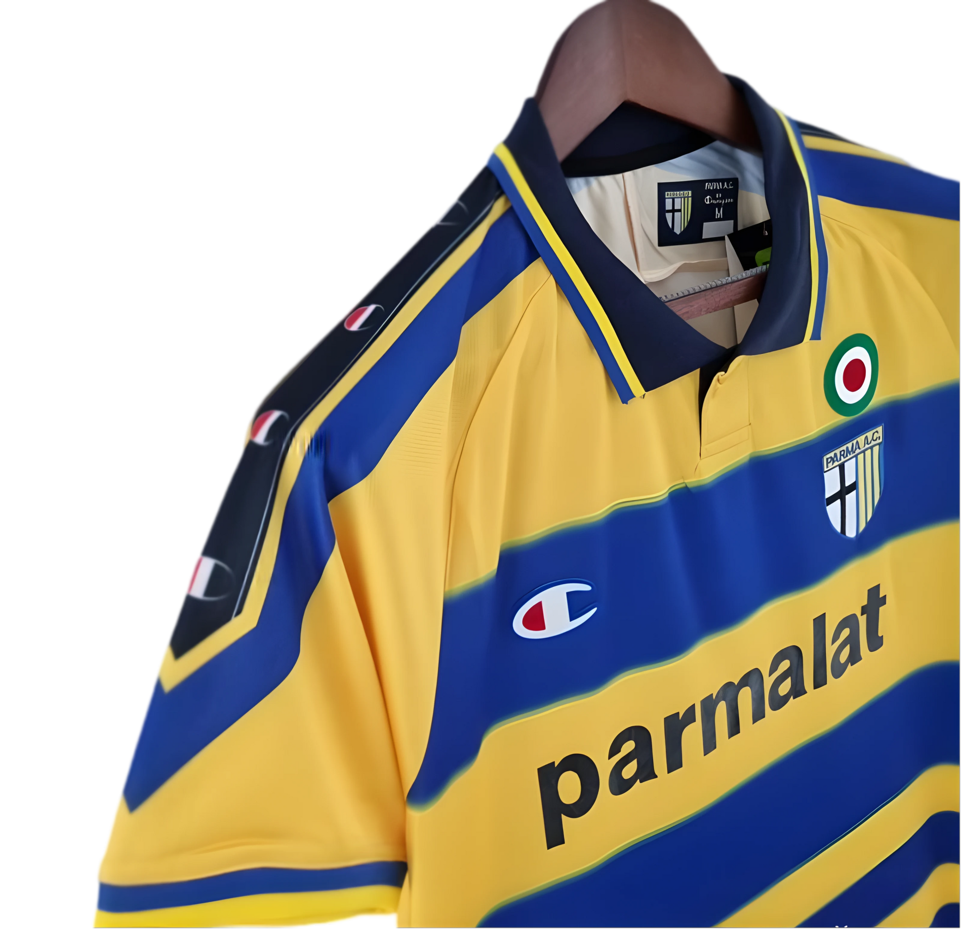 1999/2000 Parma Calcio PARMALAT Home Retro Kit - ClassicKits433 - GovintageJersey