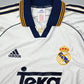 1999/2000 Real Madrid Teka White Home Retro Kit - ClassicKits433 - GovintageJersey